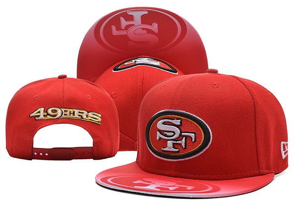 NFL San Francisco 49ers NE Snapback Hat #101